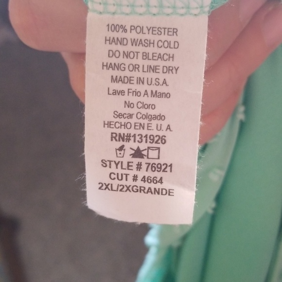 Mint Mod Cloth Dress - Picture 6 of 6